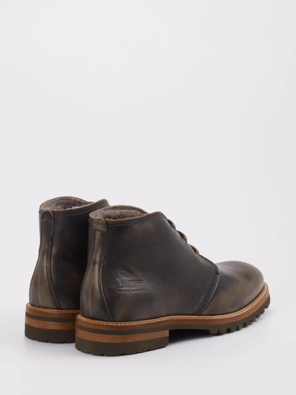 Panama Jack – Schnürboots aus Kalbleder dunkelbraun
