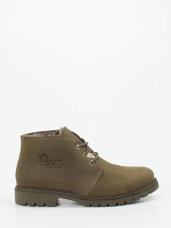 Panama Jack – Schnürboots aus Fettleder olivgrün