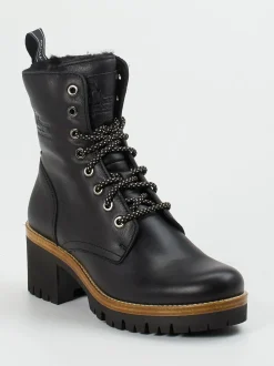 Panama Jack – Stiefelette aus Kalbleder schwarz