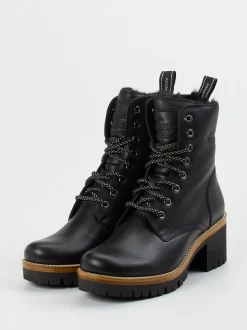 Panama Jack – Stiefelette aus Kalbleder schwarz