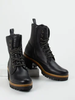 Panama Jack – Stiefelette aus Kalbleder schwarz