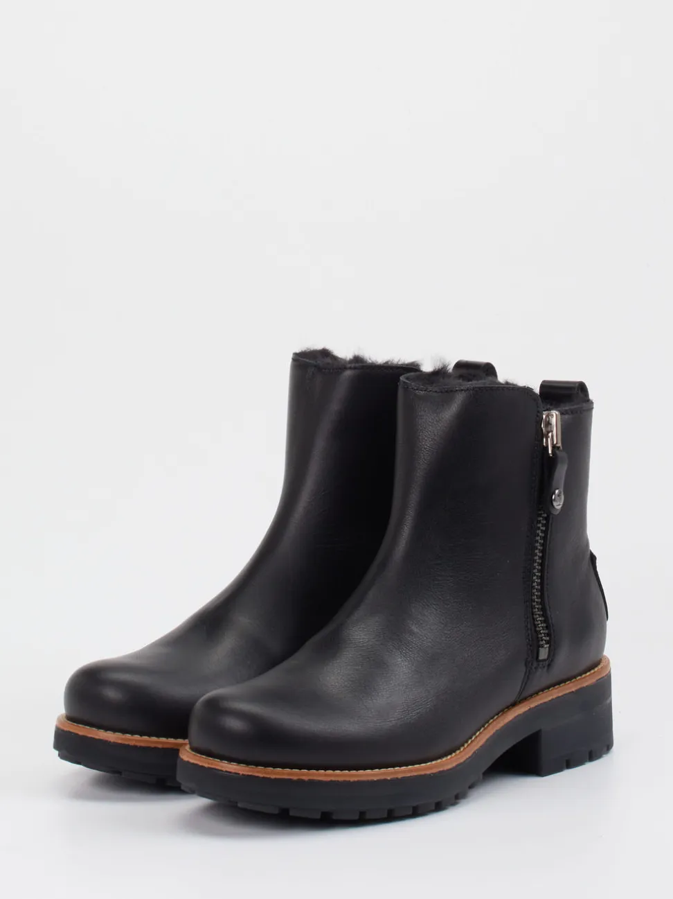 Panama Jack – Stiefelette aus Kalbleder schwarz
