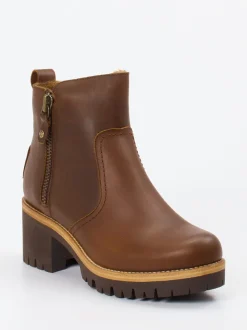 Panama Jack – Stiefelette aus Lammleder mittelbraun