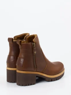 Panama Jack – Stiefelette aus Lammleder mittelbraun