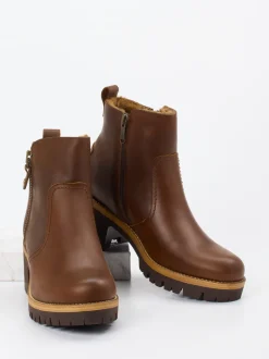 Panama Jack – Stiefelette aus Lammleder mittelbraun