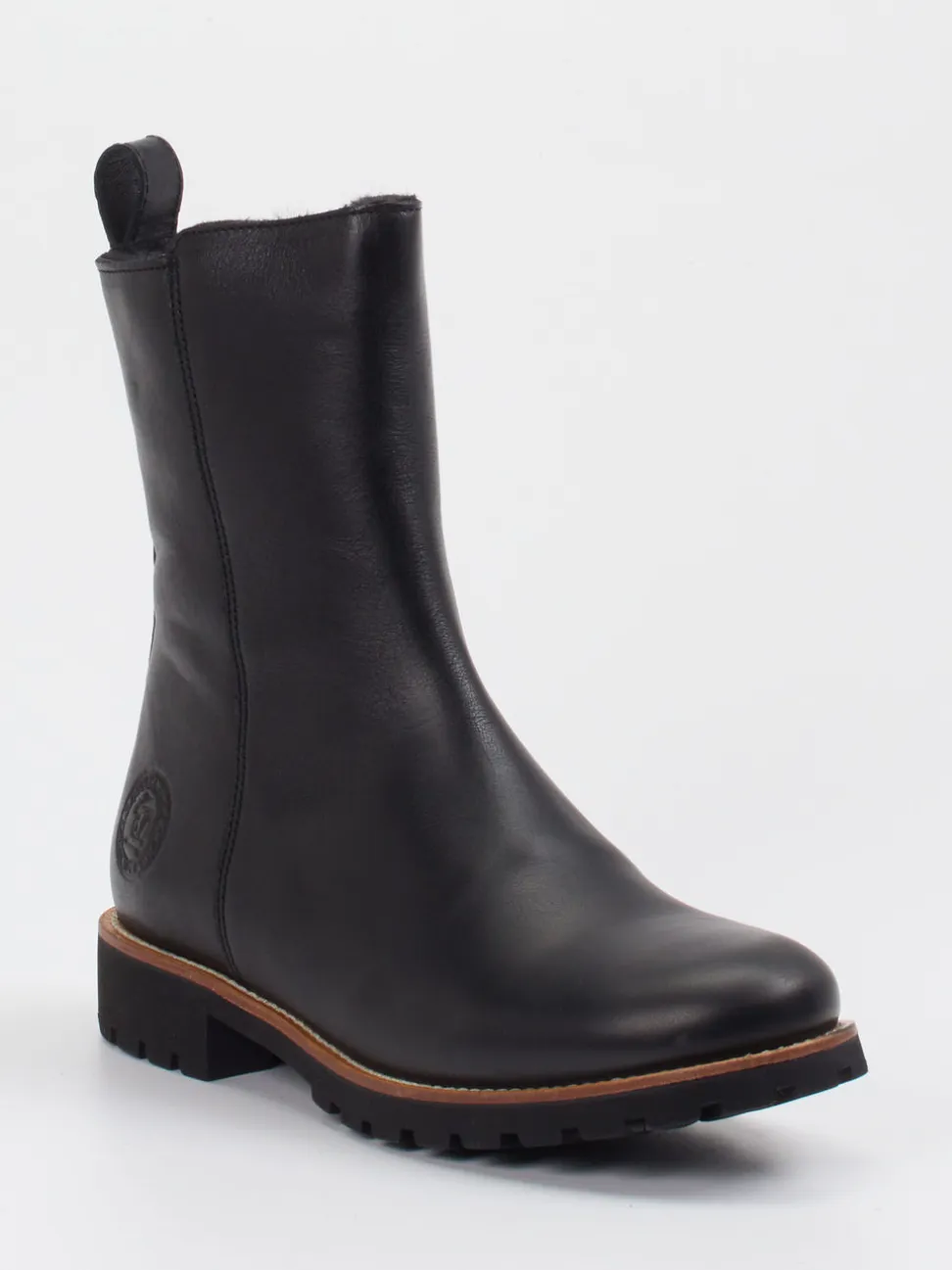 Panama Jack – Stiefelette aus Kalbleder Schwarz
