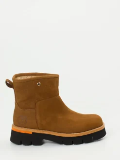Panama Jack – Stiefeletten aus Nubukleder cognacfarben