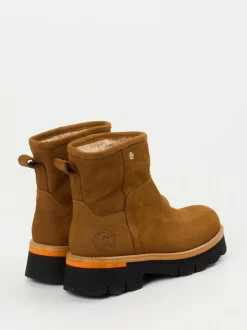 Panama Jack – Stiefeletten aus Nubukleder cognacfarben