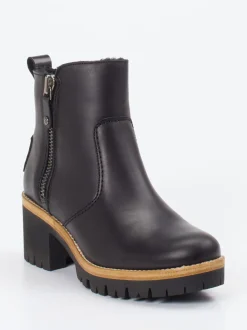 Panama Jack – Stiefeletten aus Lammleder in Schwarz