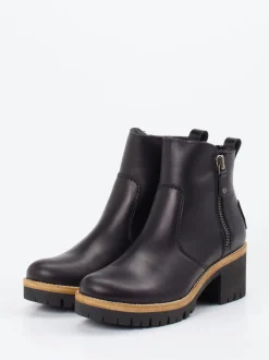Panama Jack – Stiefeletten aus Lammleder in Schwarz