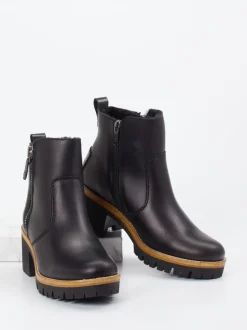 Panama Jack – Stiefeletten aus Lammleder in Schwarz