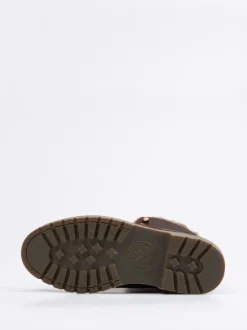 Panama Jack – Stiefeletten aus Fettleder Dunkelbraun