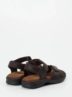 Panama Jack – Trekkingsandalen aus Fettleder dunkelbraun