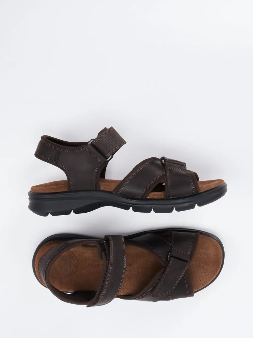 Panama Jack – Trekkingsandalen aus Fettleder dunkelbraun