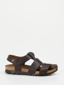 Panama Jack – Trekkingsandalen aus Fettleder Dunkelbraun