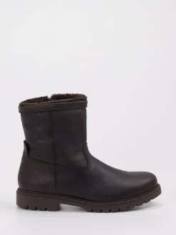 Panama Jack – Winterboots aus Leder dunkelbraun