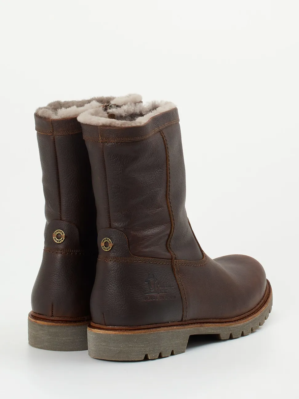 Panama Jack – Winter-Boots aus Fettleder Dunkelbraun
