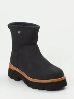 Panama Jack – Winterboots aus Nubukleder Schwarz