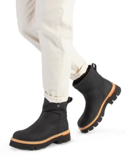 Panama Jack – Winterboots aus Nubukleder Schwarz