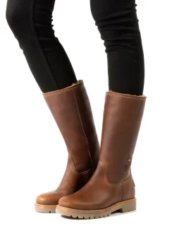 Panama Jack – Winterstiefel aus Fettleder braun