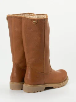 Panama Jack – Winterstiefel aus Kalbleder cognacbraun