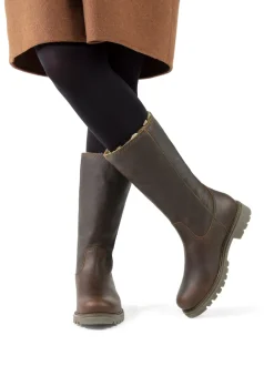 Panama Jack – Winterstiefel aus Kalbleder Dunkelbraun