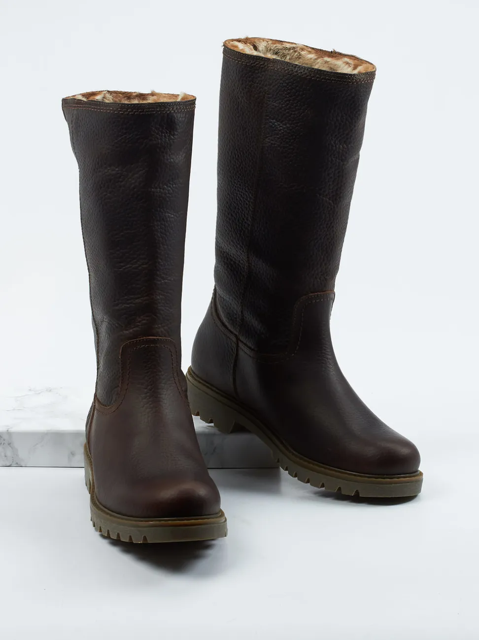 Panama Jack – Winterstiefel aus Kalbleder Dunkelbraun