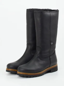Panama Jack – Winterstiefel aus Lammleder schwarz