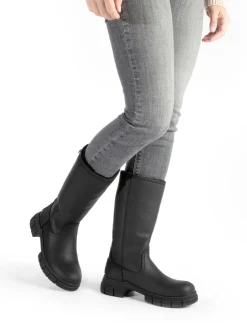 Panama Jack – Winterstiefel aus Lammleder schwarz