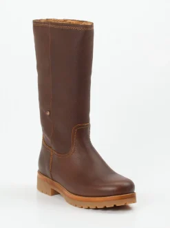 Panama Jack – Winterstiefel aus Lammleder dunkelbraun