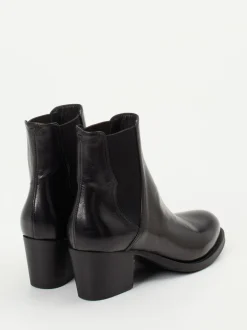 Pantanetti – Chelsea Boots aus Lammleder schwarz