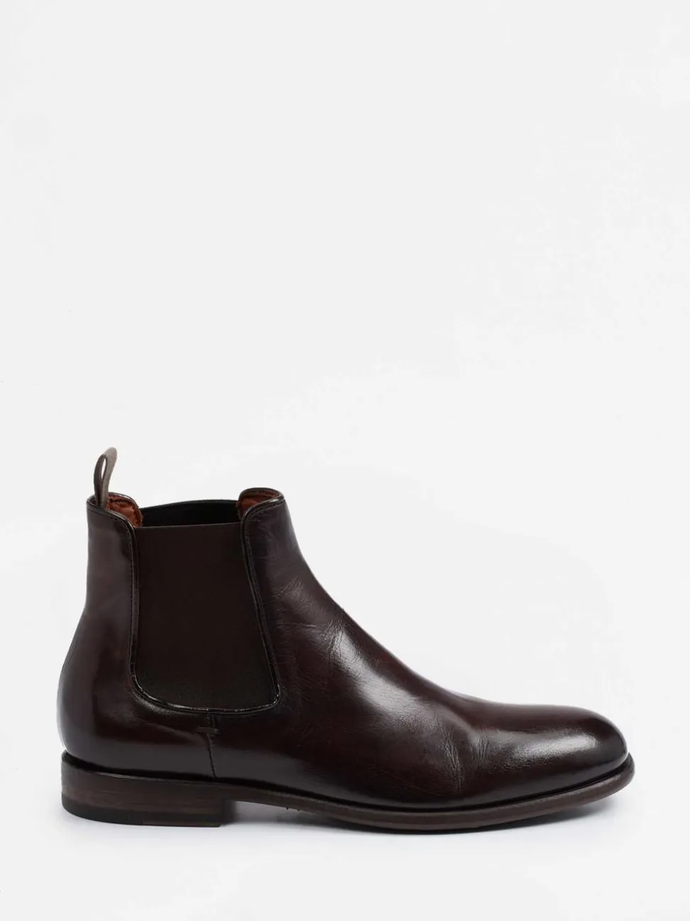Pantanetti – Chelsea Boots aus Büffelleder Dunkelbraun