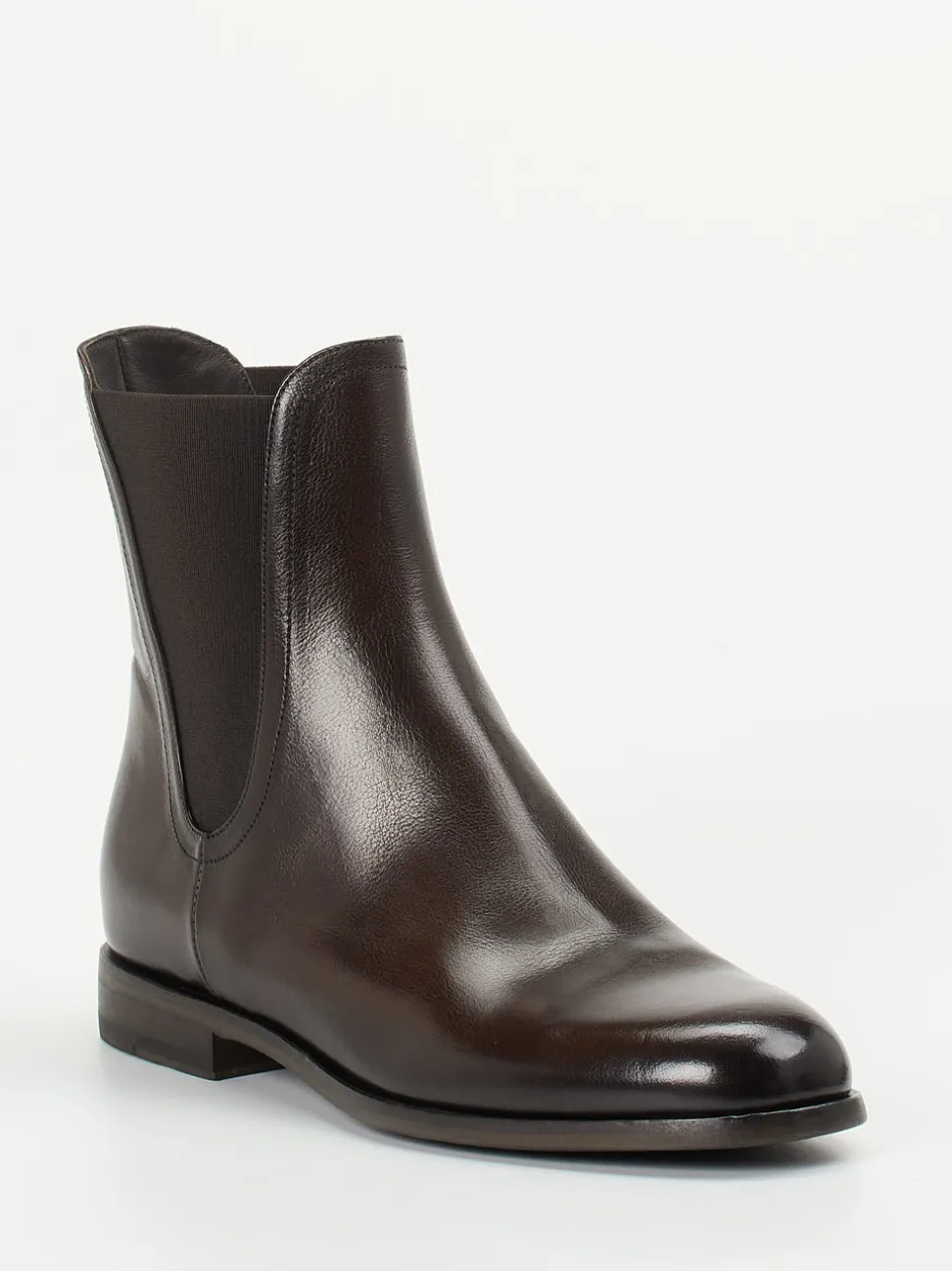Pantanetti – Chelsea Boots aus Büffelleder Dunkelbraun