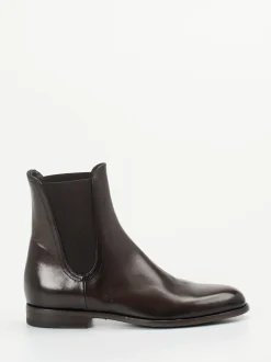 Pantanetti – Chelsea Boots aus Büffelleder Dunkelbraun