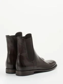 Pantanetti – Chelsea Boots aus Büffelleder Dunkelbraun