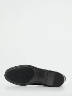 Pantanetti – Chelsea Boots aus Büffelleder Schwarz