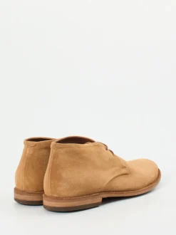 Pantanetti – Desert Boots aus Veloursleder sandfarben