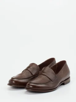 Pantanetti – Loafer aus Büffelleder in Braun