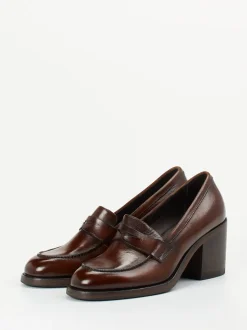 Pantanetti – Loafer aus Lammleder Dunkelbraun