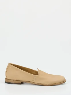 Pantanetti – Loafer aus Nubukleder in Beige