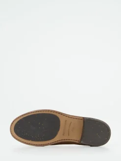 Pantanetti – Loafer aus Veloursleder in Cognacbraun