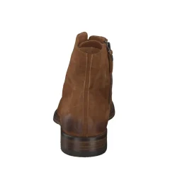 Pantanetti – Schnürboots aus Veloursleder braun