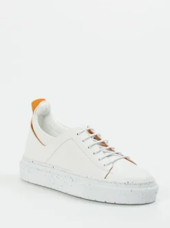 Pantanetti – Sneaker aus Kalbleder mit Farbdetails