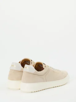Pantofola d’Oro – Sneaker aus Veloursleder beige