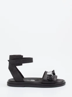 Papucei – Sandalen aus Kalbleder Schwarz