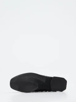 Papucei – Slingpumps aus Velourleder in Schwarz