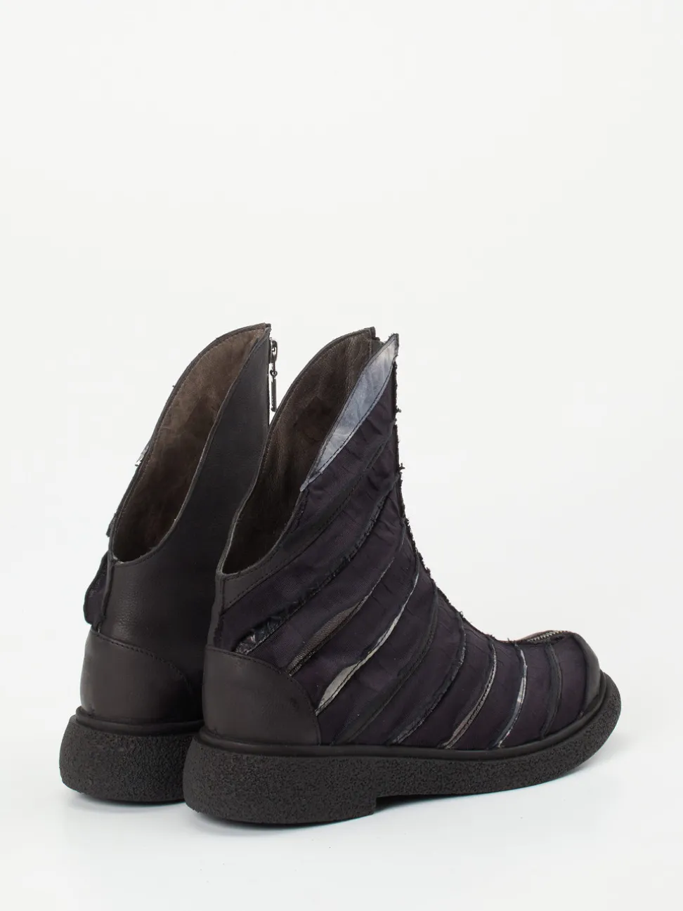 Papucei – Stiefeletten aus Leder mit Layer-Look