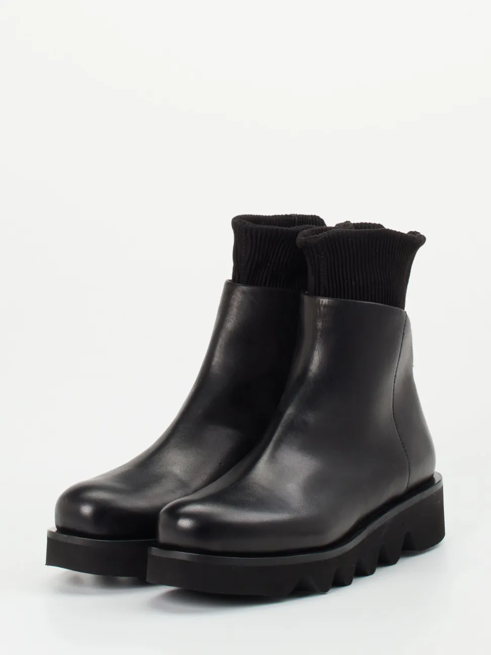 Patrizia Bonfanti – Stiefelette aus Kalbleder Schwarz