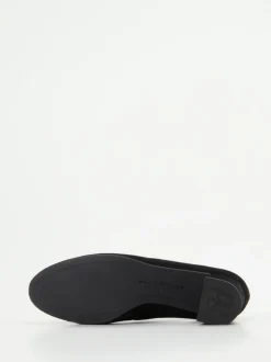 Paul Green – Blockabsatz-Pumps aus Veloursleder schwarz