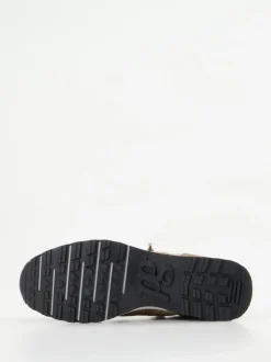 Paul Green – High-Top Sneaker aus Veloursleder Sandbeige